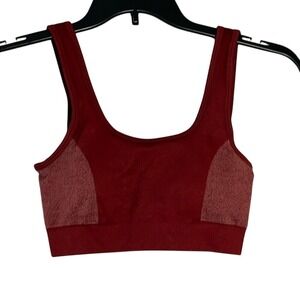 Fabletics Marley Seamless Sports Bra Womens Size Small Umbria Red/ Pink‎